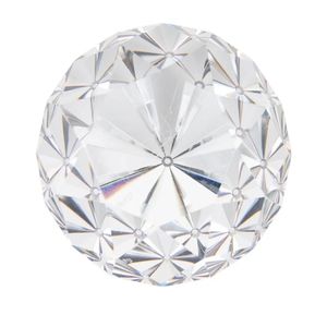 Tiffany & Co. Crystal Diamond Shaped Paperweight.